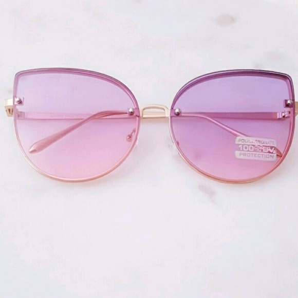 Good Vibes Only Cat Eye Sunglasses - Picture 6 of 6